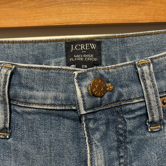 J.Crew Mid-rise flare crop - Picture 4 of 4